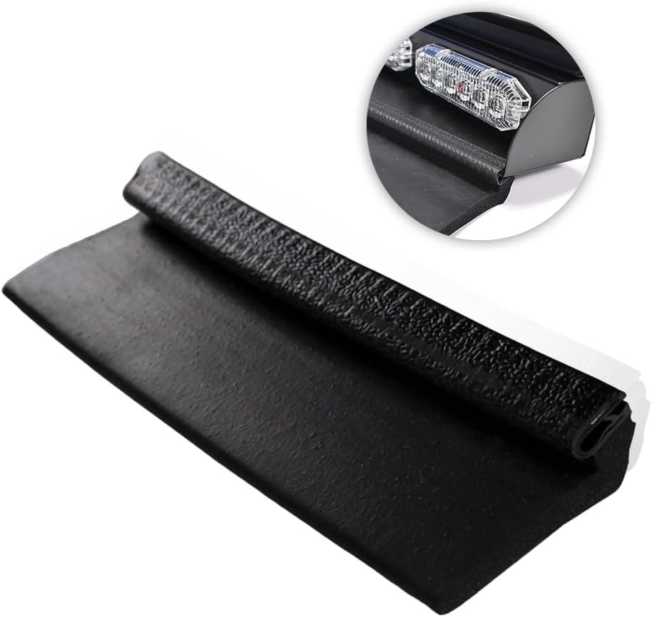UBL 18-Inch Large Black Rubber Gasket for Light Bars: Understanding Windshield Flashback Protection